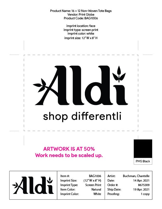 Totebag Imprint