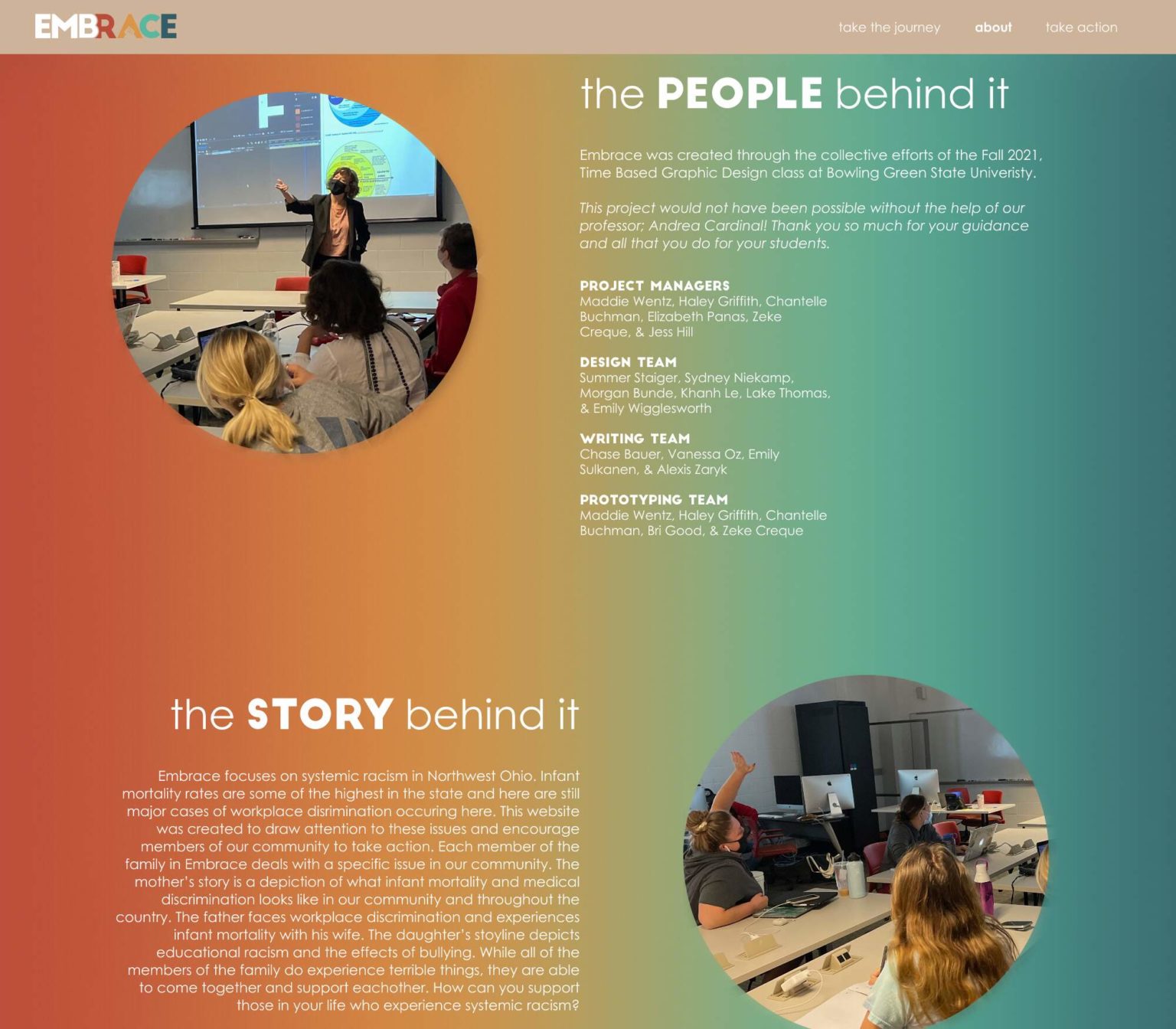 Embrace About the Project
