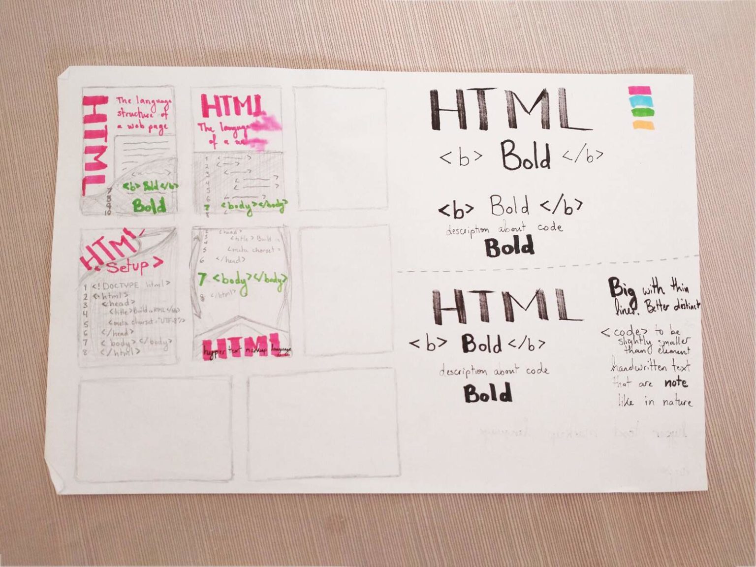 Poster Brainstorm