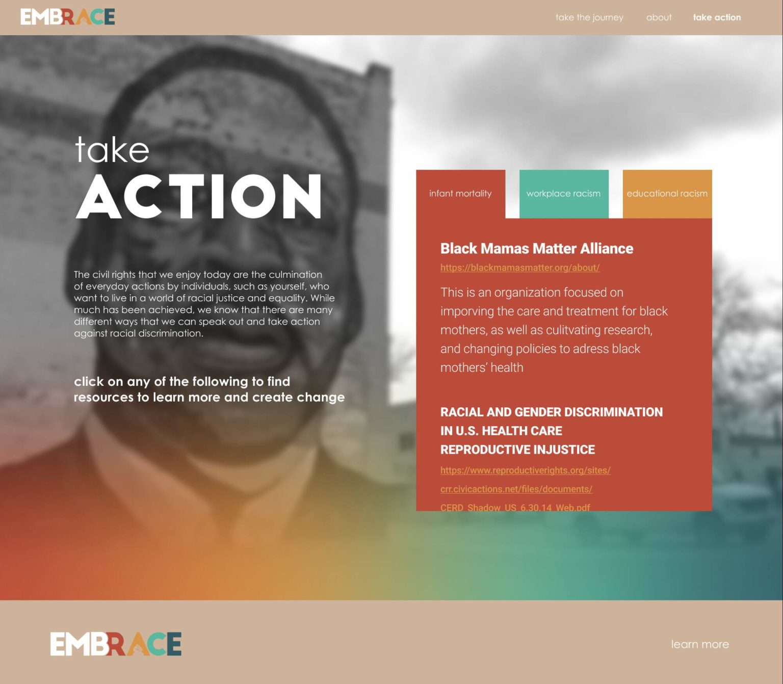 Take Action Infant Mortality
