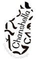 Chanshella Font Blob Menu_Chanshella Title