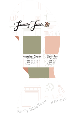 Family Table Color Pallete Blob