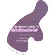 HTML Basics Met Char Set